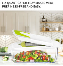 Food Vegetable Chooper with 4 Dicing Blades knife