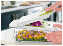 Food Vegetable Chooper with 4 Dicing Blades knife