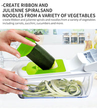 Food Vegetable Chooper with 4 Dicing Blades knife
