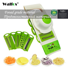 WALFOS Mandoline Vegetables Cutter Tools with 5 Blade