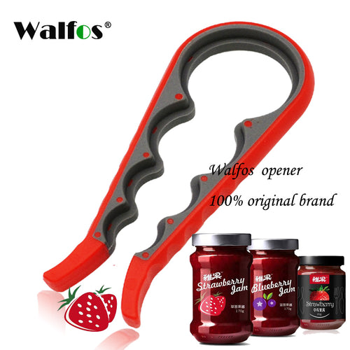 WALFOS Screw Cap Jar Bottle Wrench 4 in 1 Opener