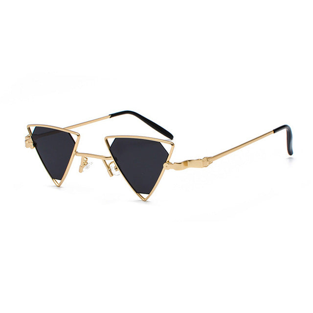 ROYAL GIRL Vintage Punk Triangle Sunglasses