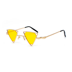 ROYAL GIRL Vintage Punk Triangle Sunglasses