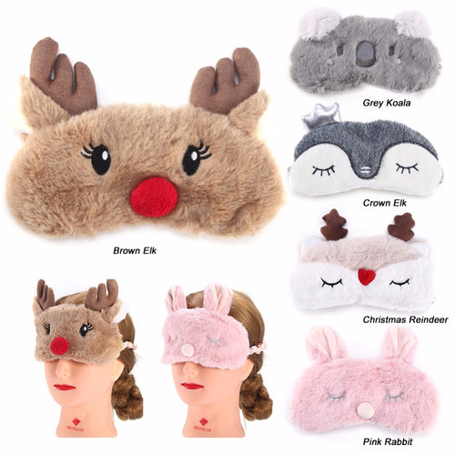Cute Animal Eye Cover Sleeping Mask