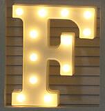 Luminous LED Letter Night Light English Alphabet  Number