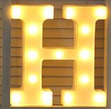 Luminous LED Letter Night Light English Alphabet  Number