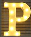 Luminous LED Letter Night Light English Alphabet  Number