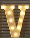 Luminous LED Letter Night Light English Alphabet  Number