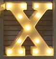 Luminous LED Letter Night Light English Alphabet  Number