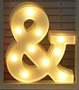 Luminous LED Letter Night Light English Alphabet  Number