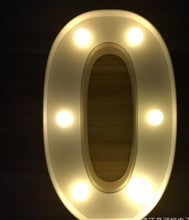 Luminous LED Letter Night Light English Alphabet  Number