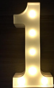 Luminous LED Letter Night Light English Alphabet  Number