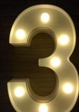 Luminous LED Letter Night Light English Alphabet  Number