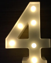 Luminous LED Letter Night Light English Alphabet  Number