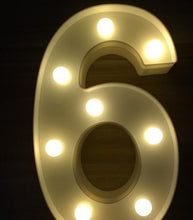Luminous LED Letter Night Light English Alphabet  Number
