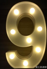 Luminous LED Letter Night Light English Alphabet  Number